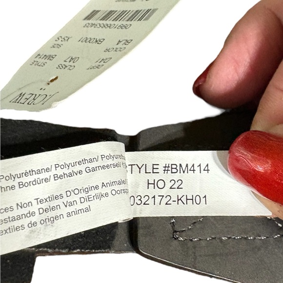 J.Crew-NWT Women’s black suede dress belt. XS-S 
Fits 27.5”-31.5” waist. New! - Picture 9 of 11